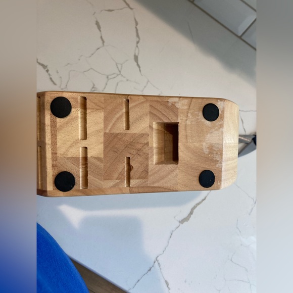 Fiestaware Fiesta Multicolored 11-pc. Cutlery Set knife block rainbow retro oak - Picture 13 of 16